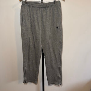 Men's Champion Gray Sweatpants L